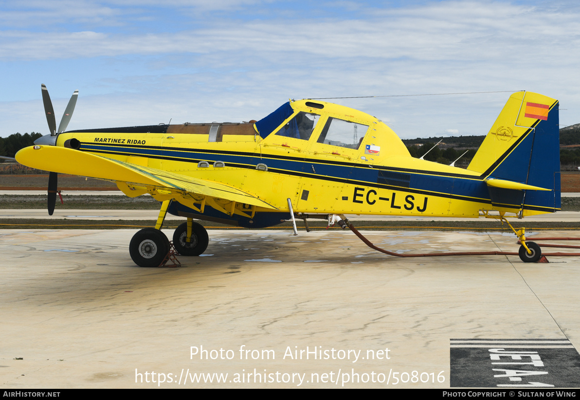 Aircraft Photo of EC-LSJ | Air Tractor AT-802F (AT-802A) | Martínez Ridao Aviación | AirHistory.net #508016