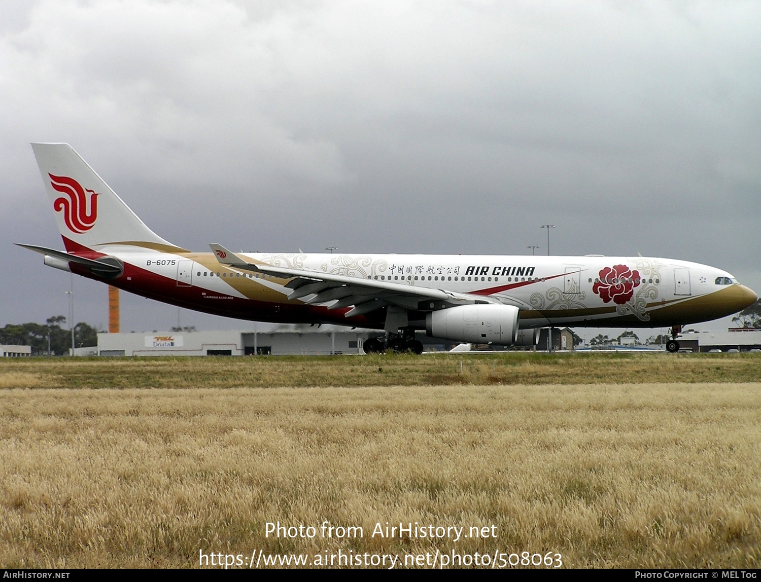 Aircraft Photo of B-6075 | Airbus A330-243 | Air China | AirHistory.net #508063