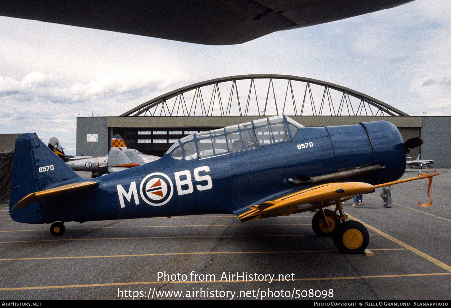 Aircraft Photo of 8570 | North American T-6J Texan | Norway - Air Force | AirHistory.net #508098