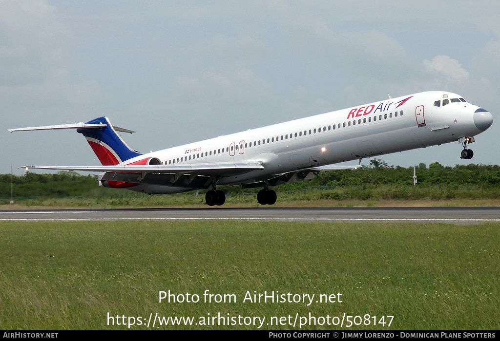 Aircraft Photo of HI1069 | McDonnell Douglas MD-82 (DC-9-82) | Red Air | AirHistory.net #508147