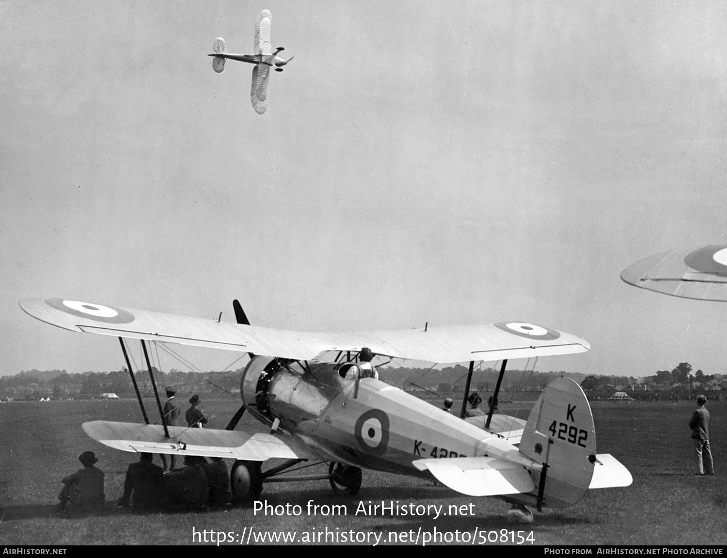 Aircraft Photo of K4292 | Bristol Bulldog Mk4A | UK - Air Force | AirHistory.net #508154