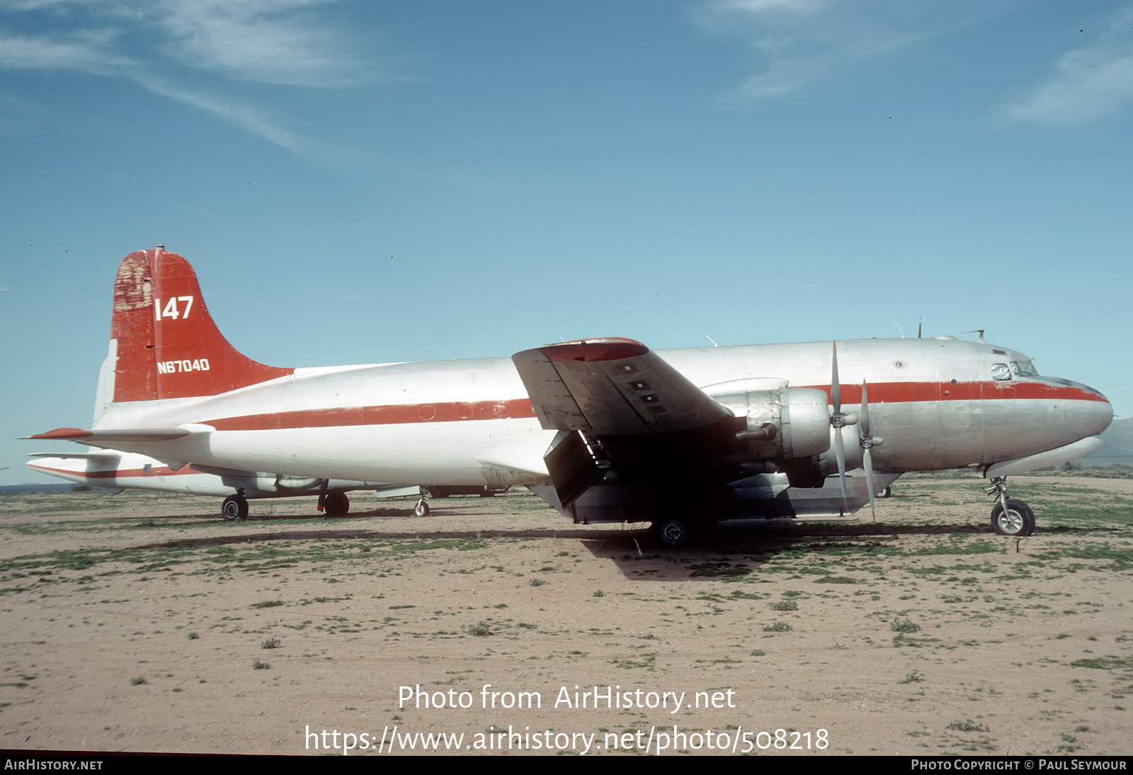 Aircraft Photo of N67040 | Douglas C-54P/AT Skymaster | Central Air Service | AirHistory.net #508218