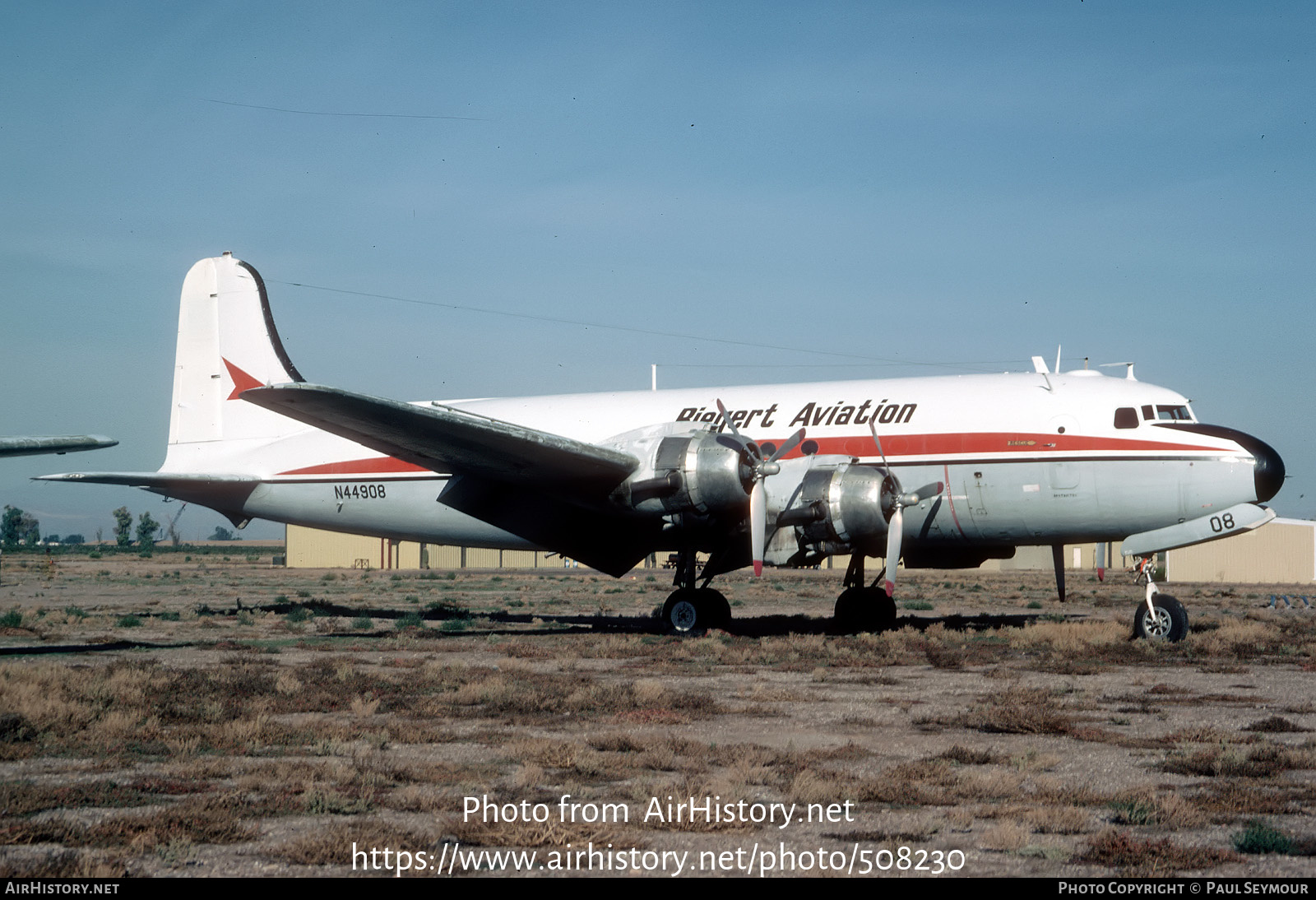 Aircraft Photo of N44908 | Douglas C-54P Skymaster | Biegert Aviation | AirHistory.net #508230