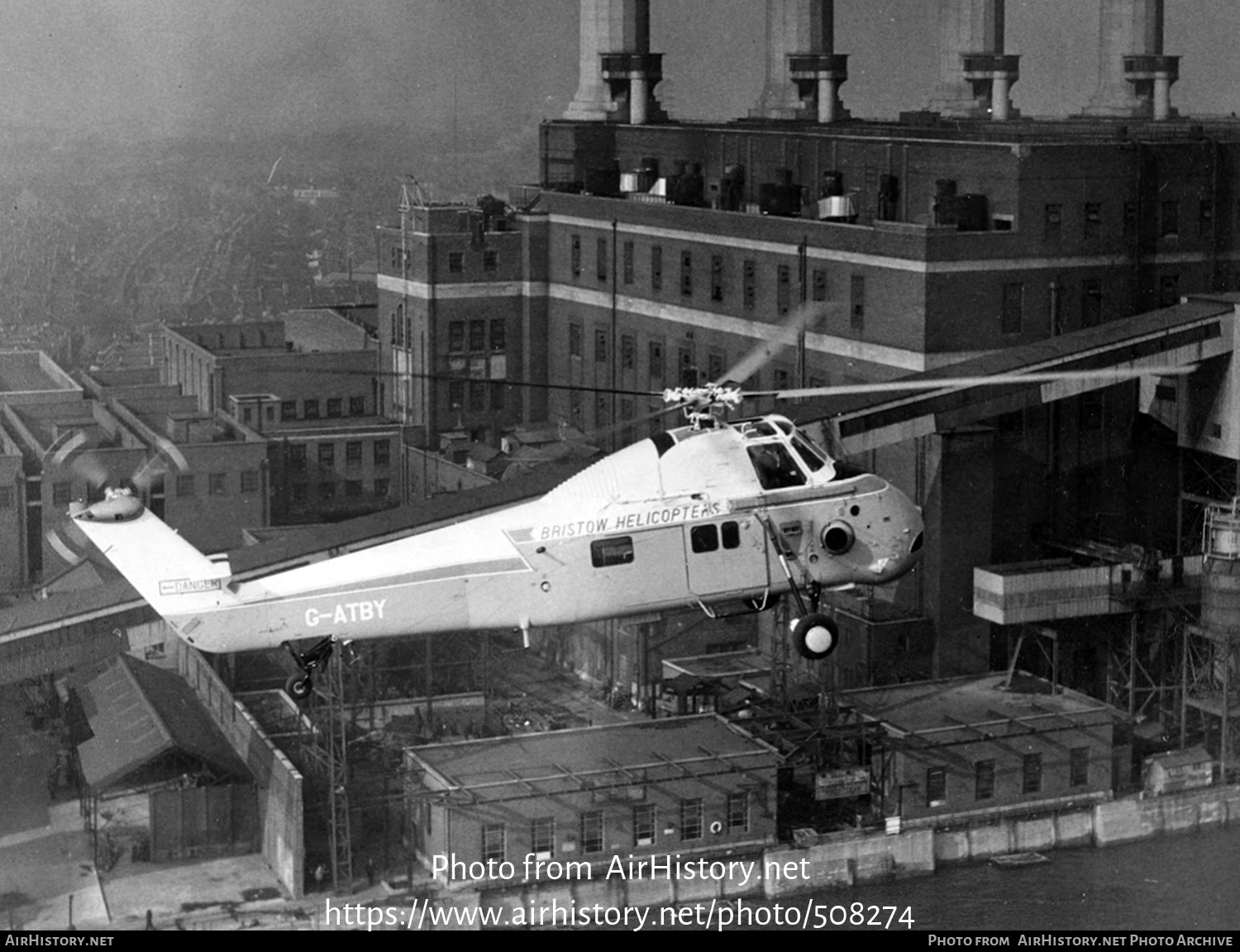 Aircraft Photo of G-ATBY | Westland WS-58 Wessex 60 | Bristow Helicopters | AirHistory.net #508274