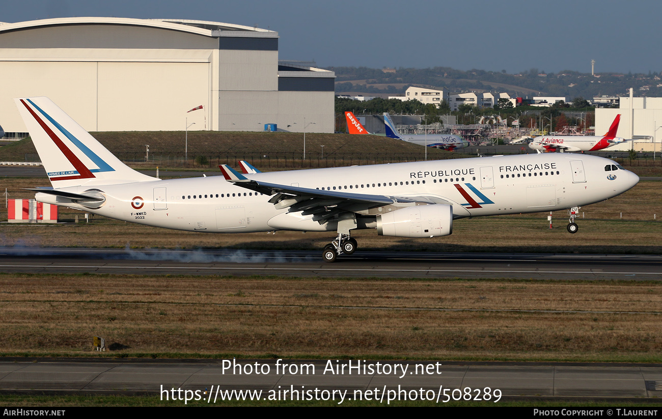 Aircraft Photo of F-WWKD | Airbus A330-243 | France - Air Force | AirHistory.net #508289