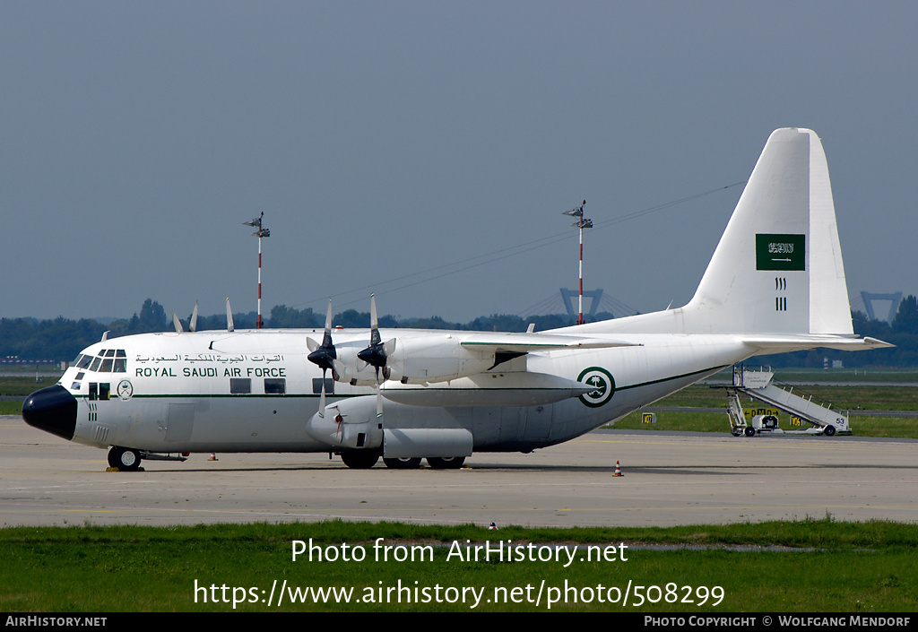 Aircraft Photo of 111 | Lockheed VC-130H Hercules (L-382) | Saudi Arabia - Air Force | AirHistory.net #508299