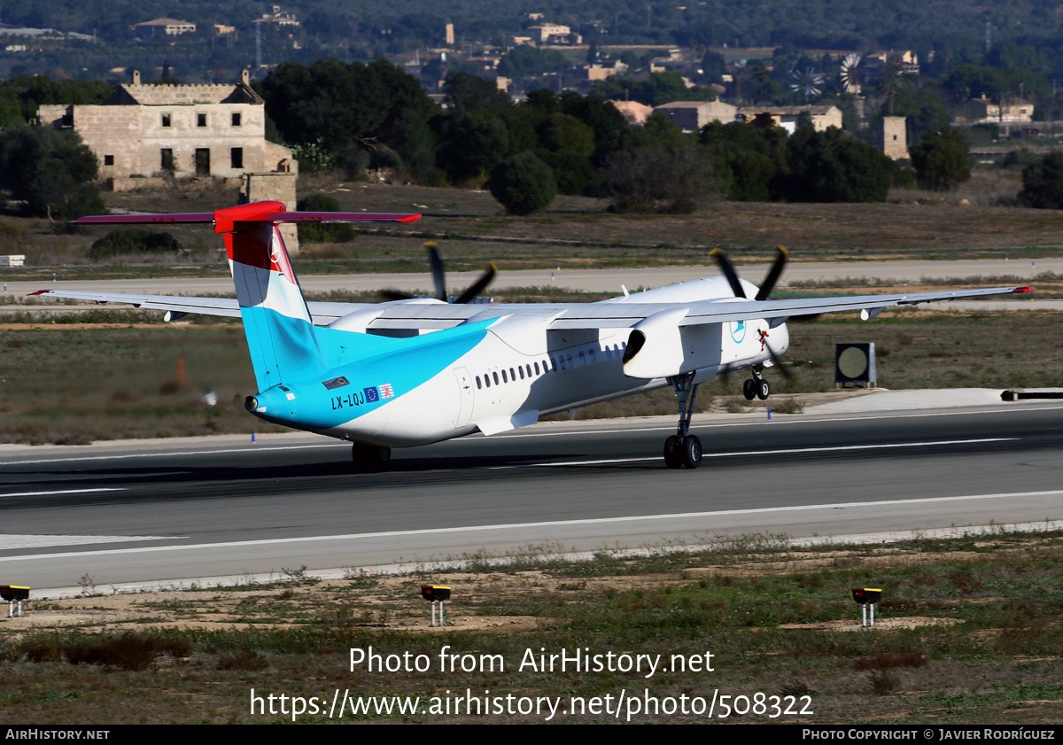 Aircraft Photo of LX-LQJ | Bombardier DHC-8-402 Dash 8 | Luxair | AirHistory.net #508322