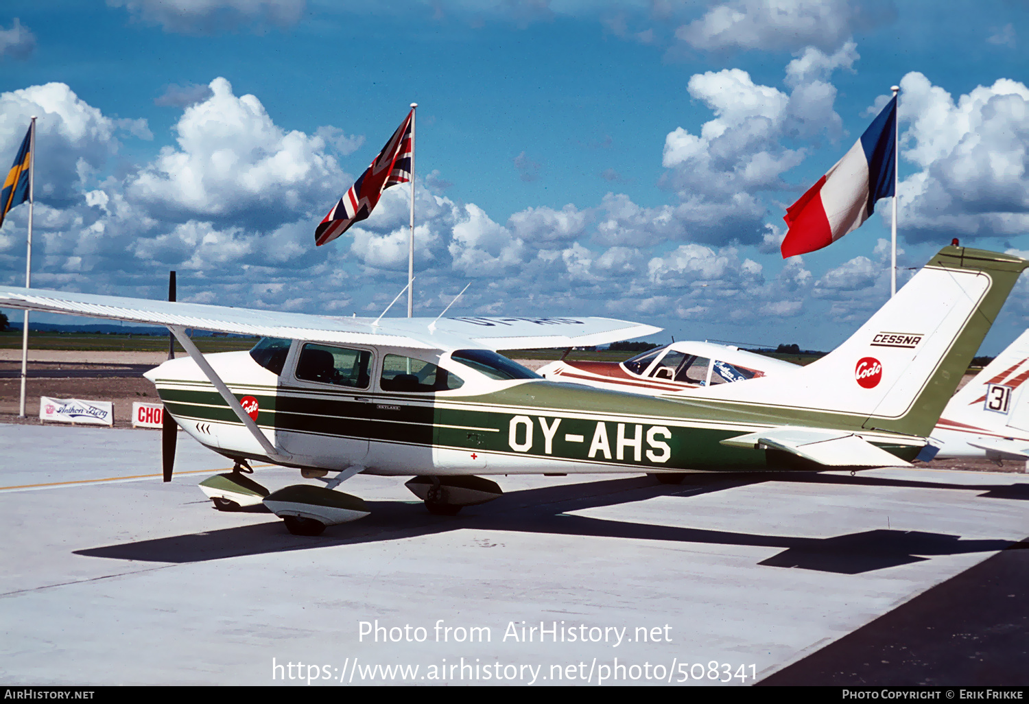 Aircraft Photo of OY-AHS | Cessna 182L Skylane | AirHistory.net #508341