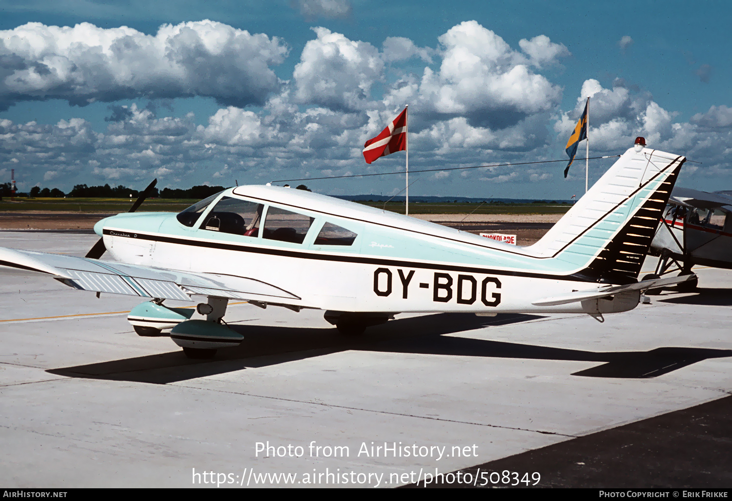 Aircraft Photo of OY-BDG | Piper PA-28-180 Cherokee D | AirHistory.net #508349