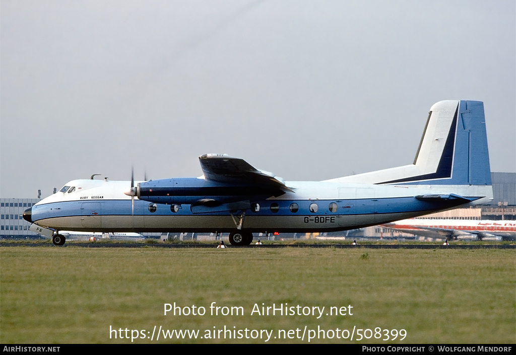 Aircraft Photo of G-BDFE | Handley Page HPR-7 Herald 206 | British Air Ferries - BAF | AirHistory.net #508399