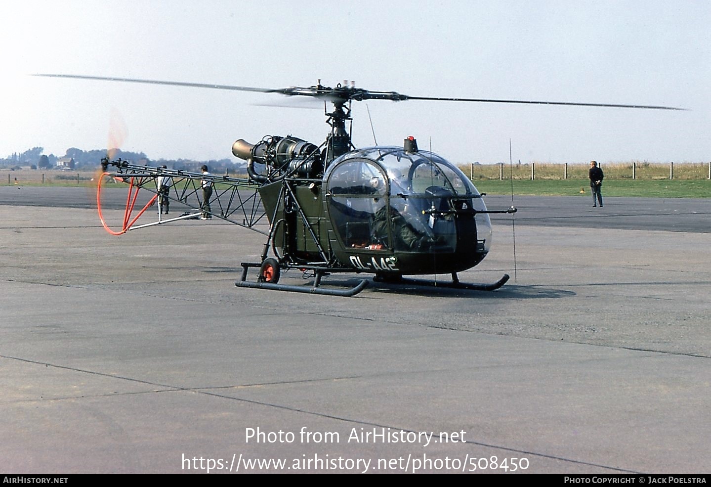 Aircraft Photo of OL-A42 | Aerospatiale SA-318C Alouette II Astazou | Belgium - Army | AirHistory.net #508450