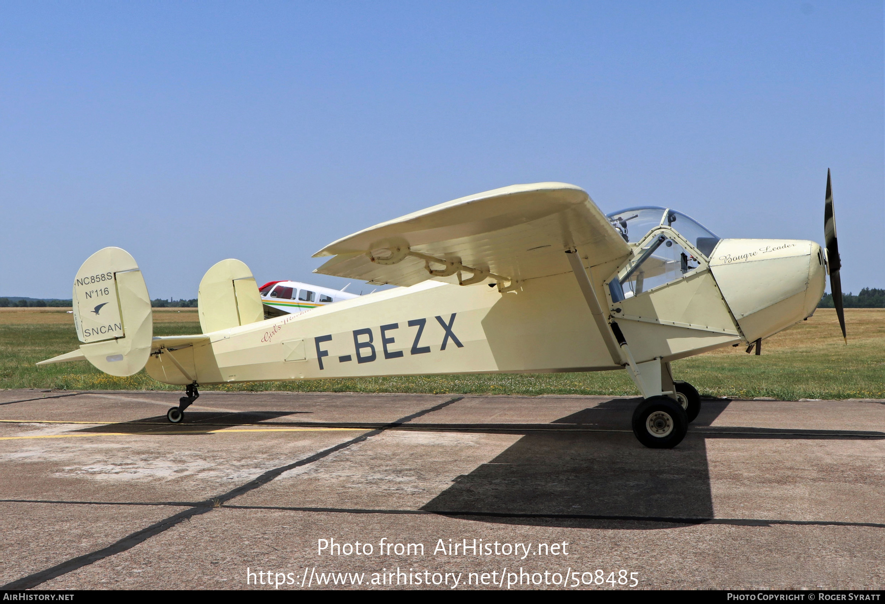 Aircraft Photo of F-BEZX | Nord NC.858S | AirHistory.net #508485