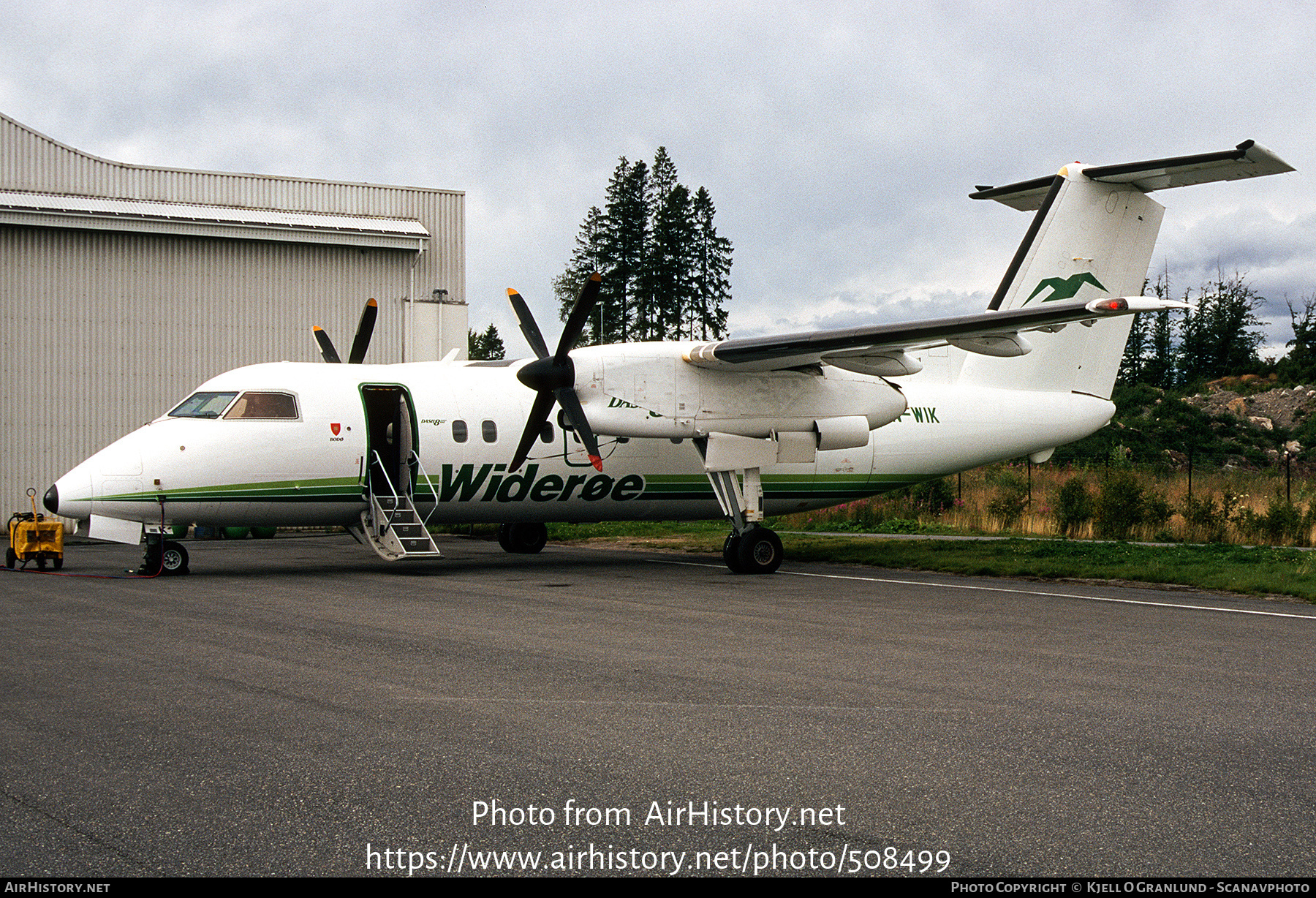 Aircraft Photo of LN-WIK | De Havilland Canada DHC-8-103B Dash 8 | Widerøe | AirHistory.net #508499