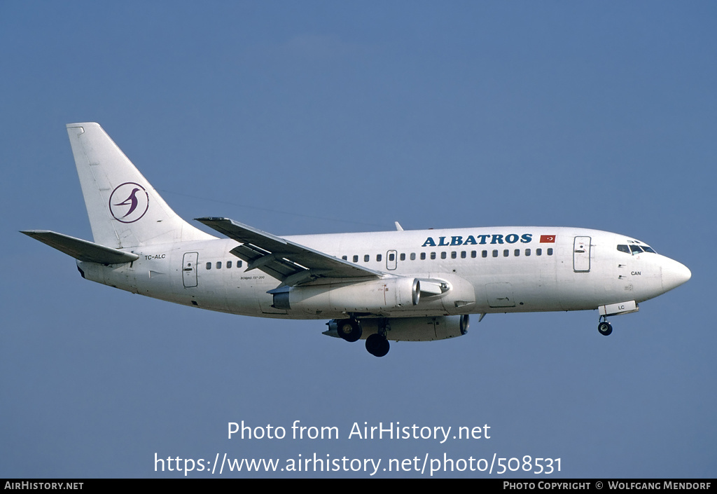 Aircraft Photo of TC-ALC | Boeing 737-248 | Albatros Airlines | AirHistory.net #508531