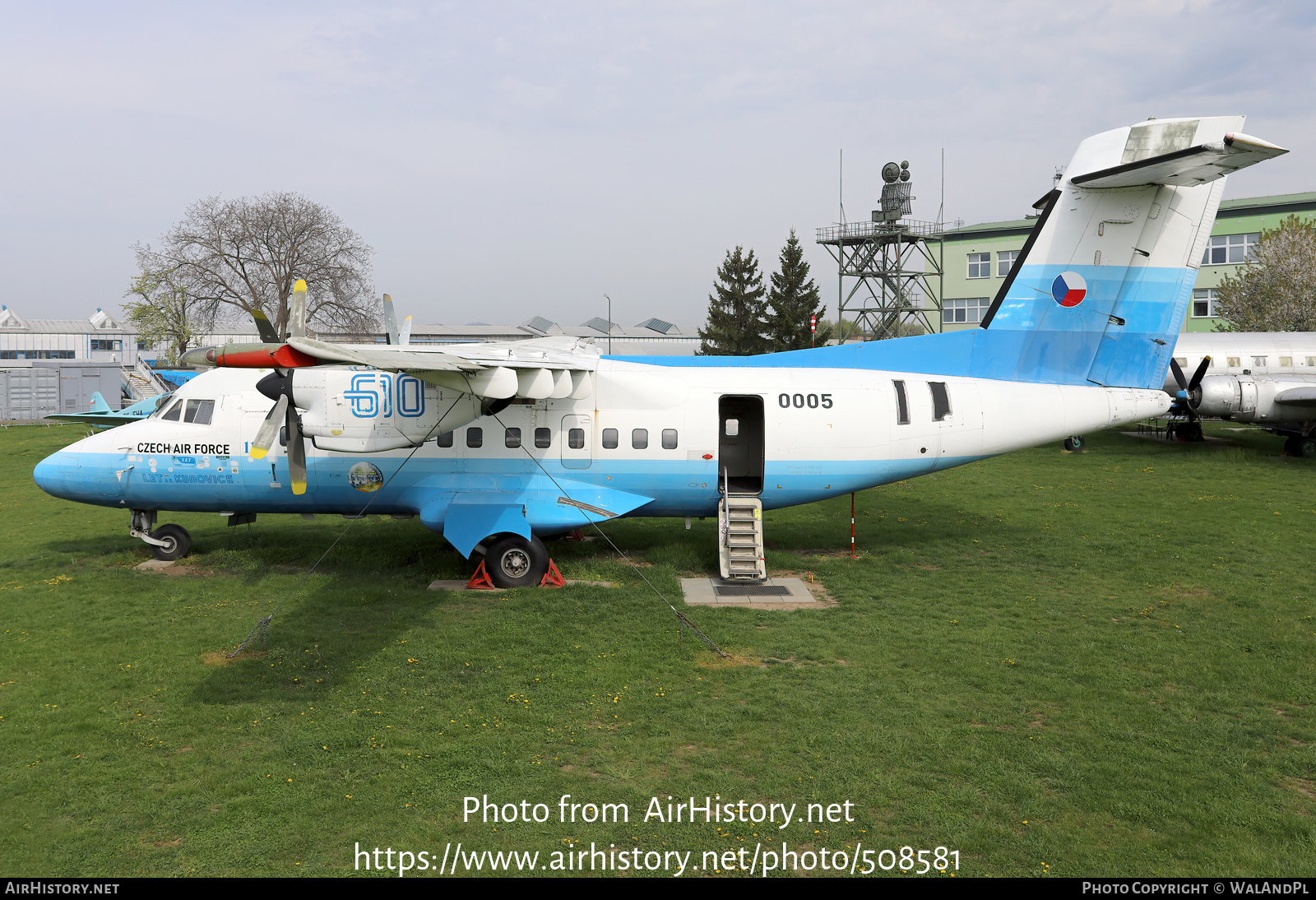 Aircraft Photo of 0005 | Let L-610M | Czechia - Air Force | AirHistory.net #508581