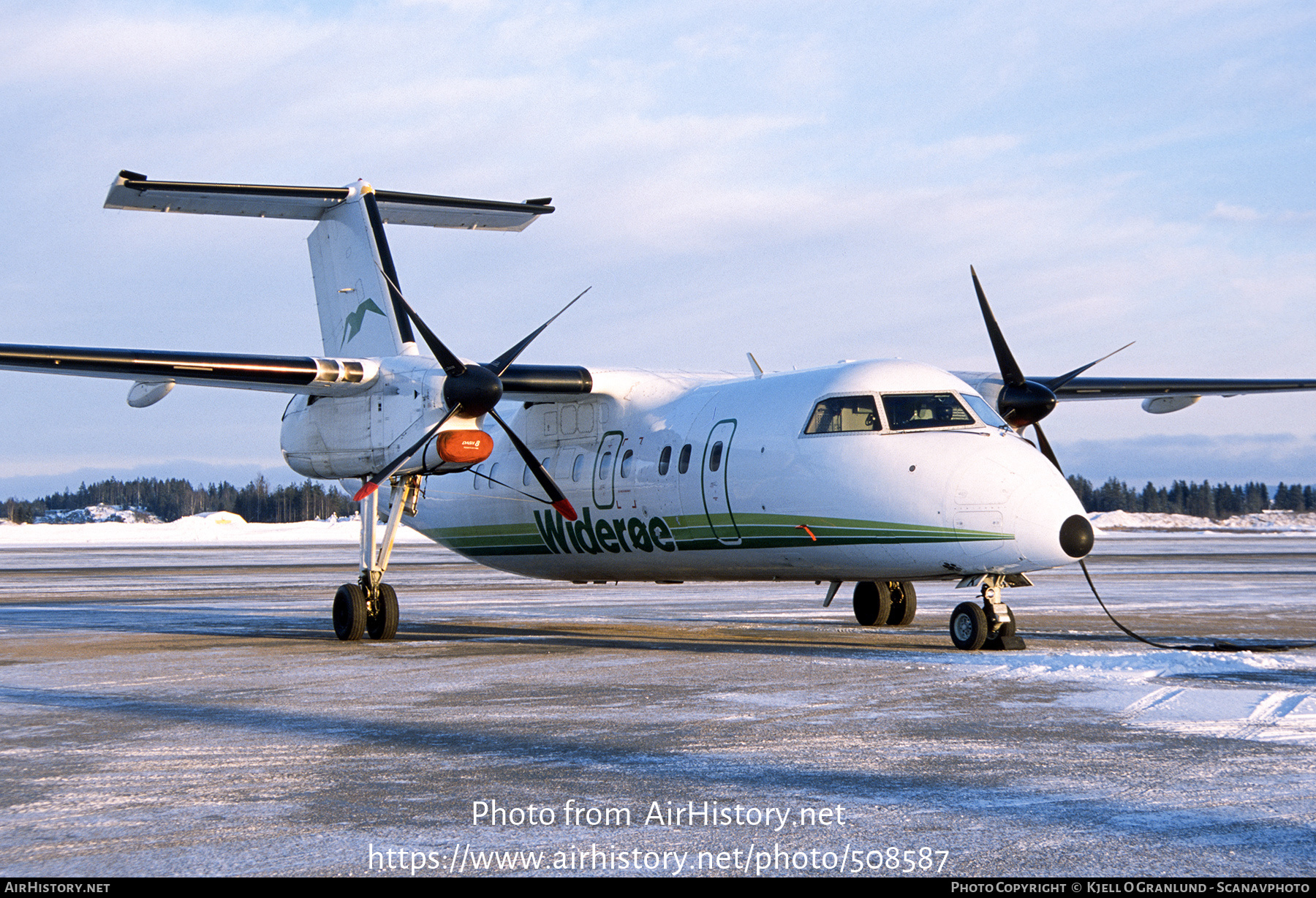 Aircraft Photo of LN-WIK | De Havilland Canada DHC-8-103B Dash 8 | Widerøe | AirHistory.net #508587