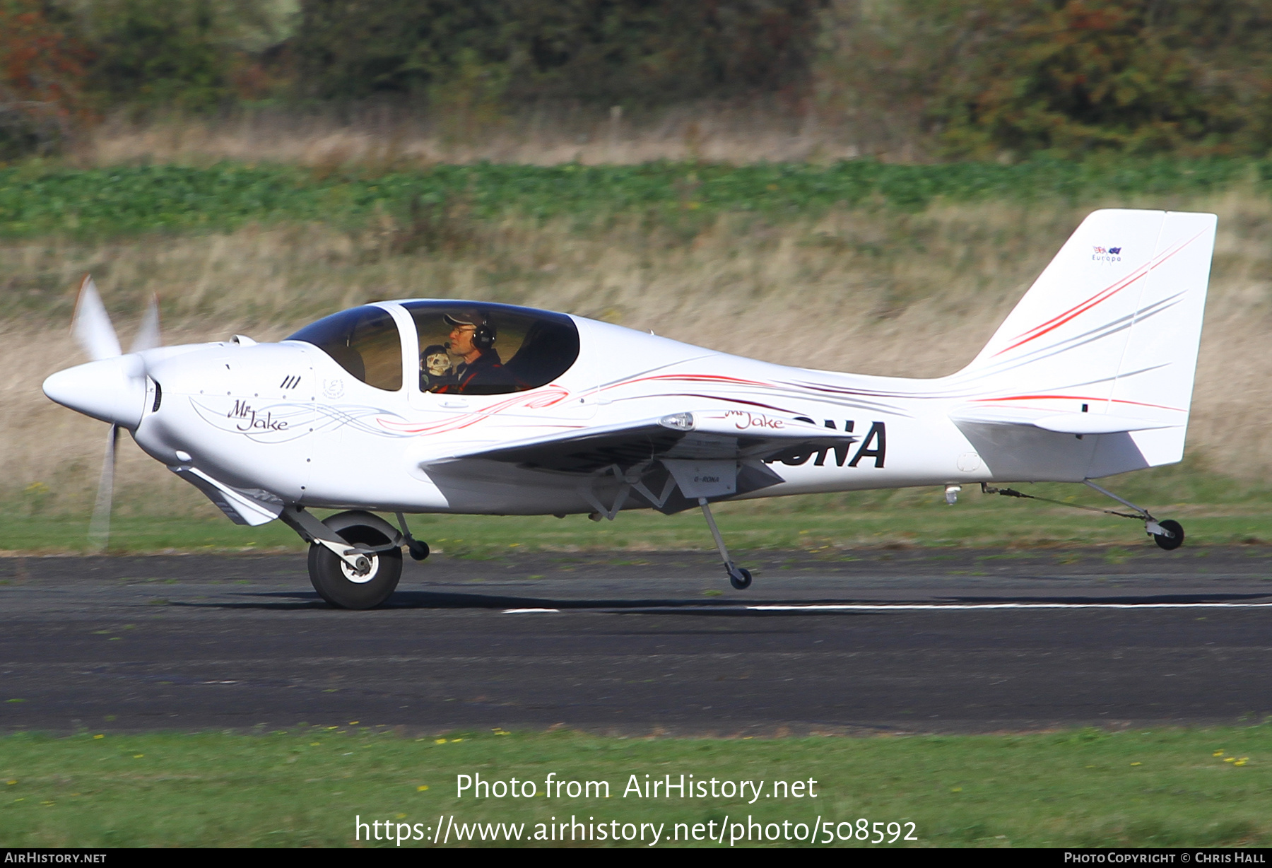 Aircraft Photo of G-RONA | Europa Aircraft Europa XS Monowheel | AirHistory.net #508592