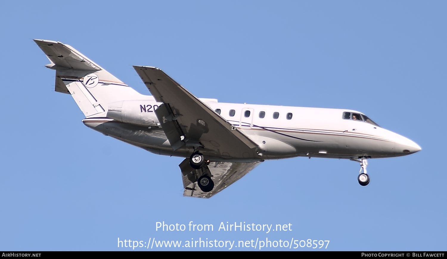 Aircraft Photo of N2QG | British Aerospace BAe-125-800A | AirHistory.net #508597