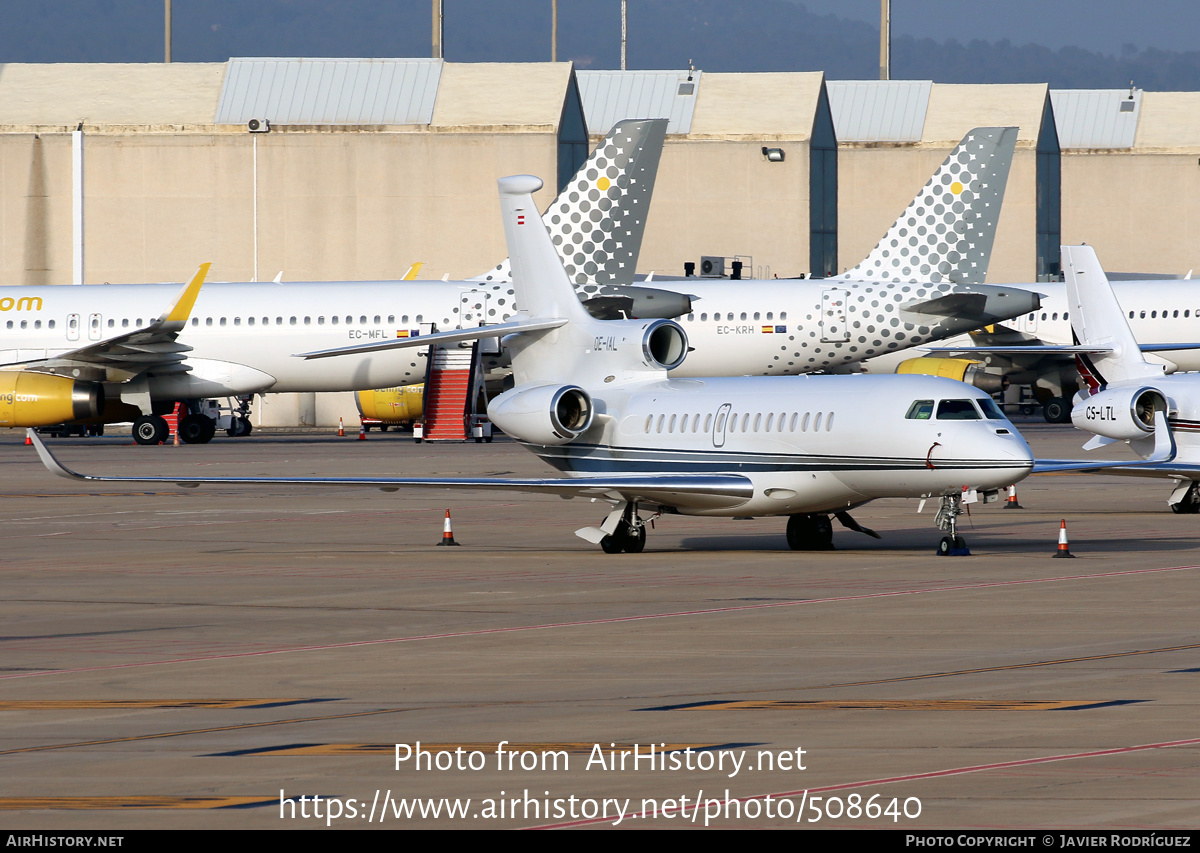 Aircraft Photo of OE-IAL | Dassault Falcon 8X | AirHistory.net #508640