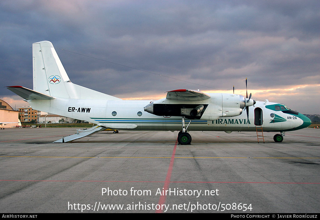 Aircraft Photo of ER-AWW | Antonov An-26 | Tiramavia | AirHistory.net #508654