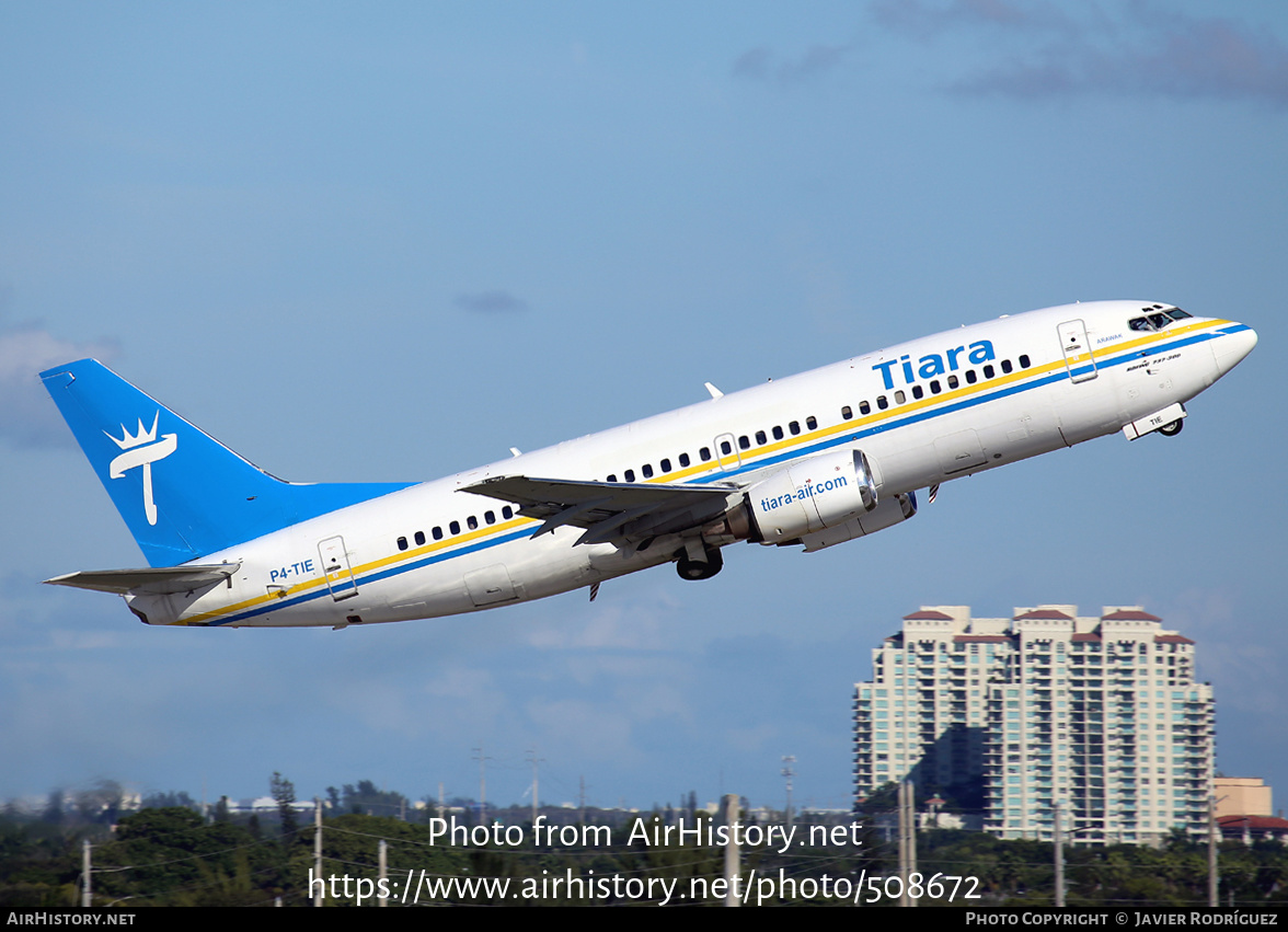 Aircraft Photo of P4-TIE | Boeing 737-322 | Tiara Air | AirHistory.net #508672