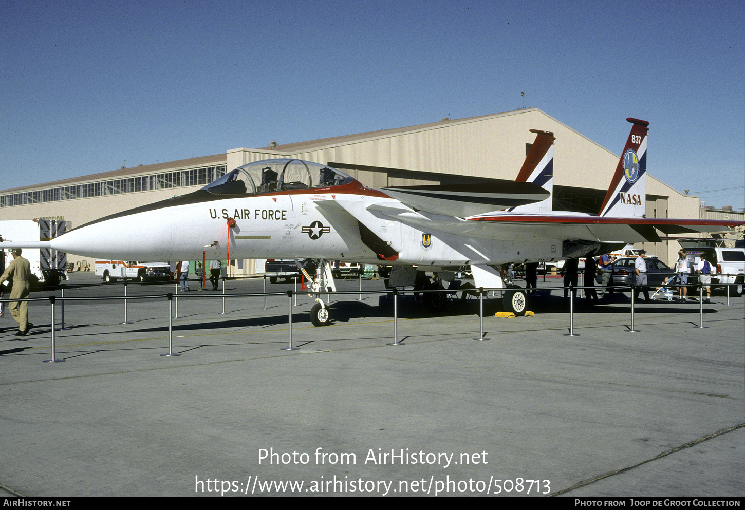 Aircraft Photo of NASA 837 | McDonnell Douglas NF-15B Eagle | NASA - National Aeronautics and Space Administration | AirHistory.net #508713