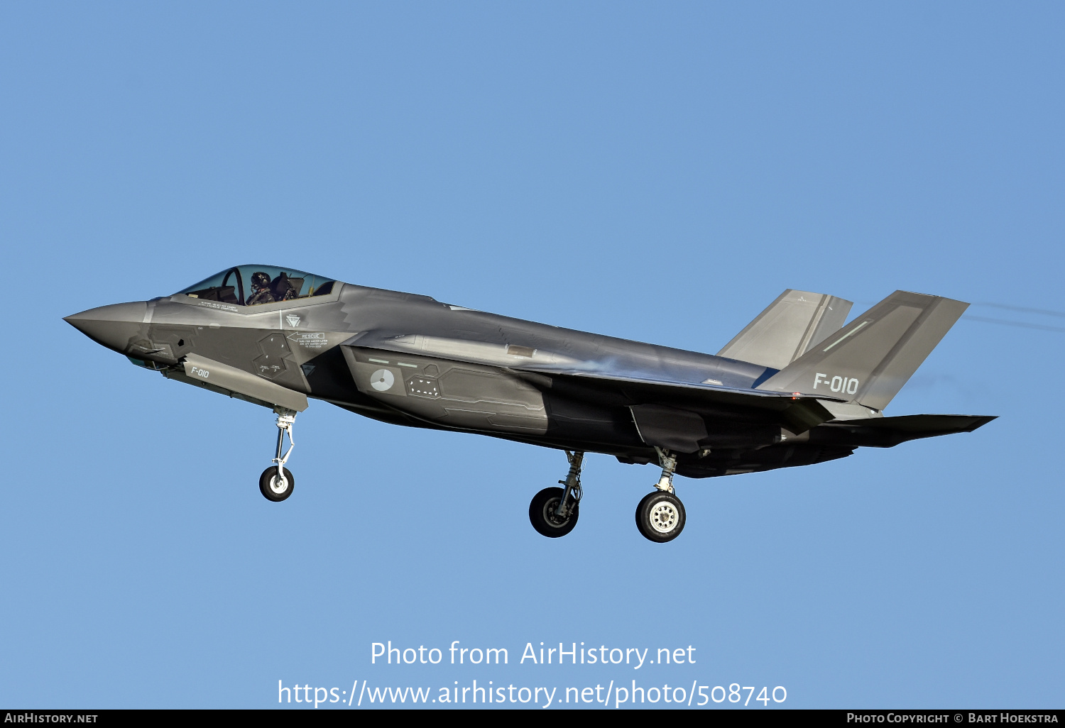 Aircraft Photo of F-010 | Lockheed Martin F-35A Lightning II | Netherlands - Air Force | AirHistory.net #508740