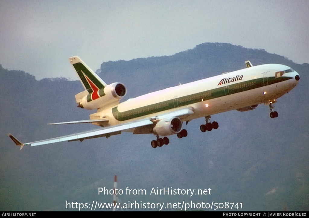 Aircraft Photo of I-DUPD | McDonnell Douglas MD-11 | Alitalia | AirHistory.net #508741