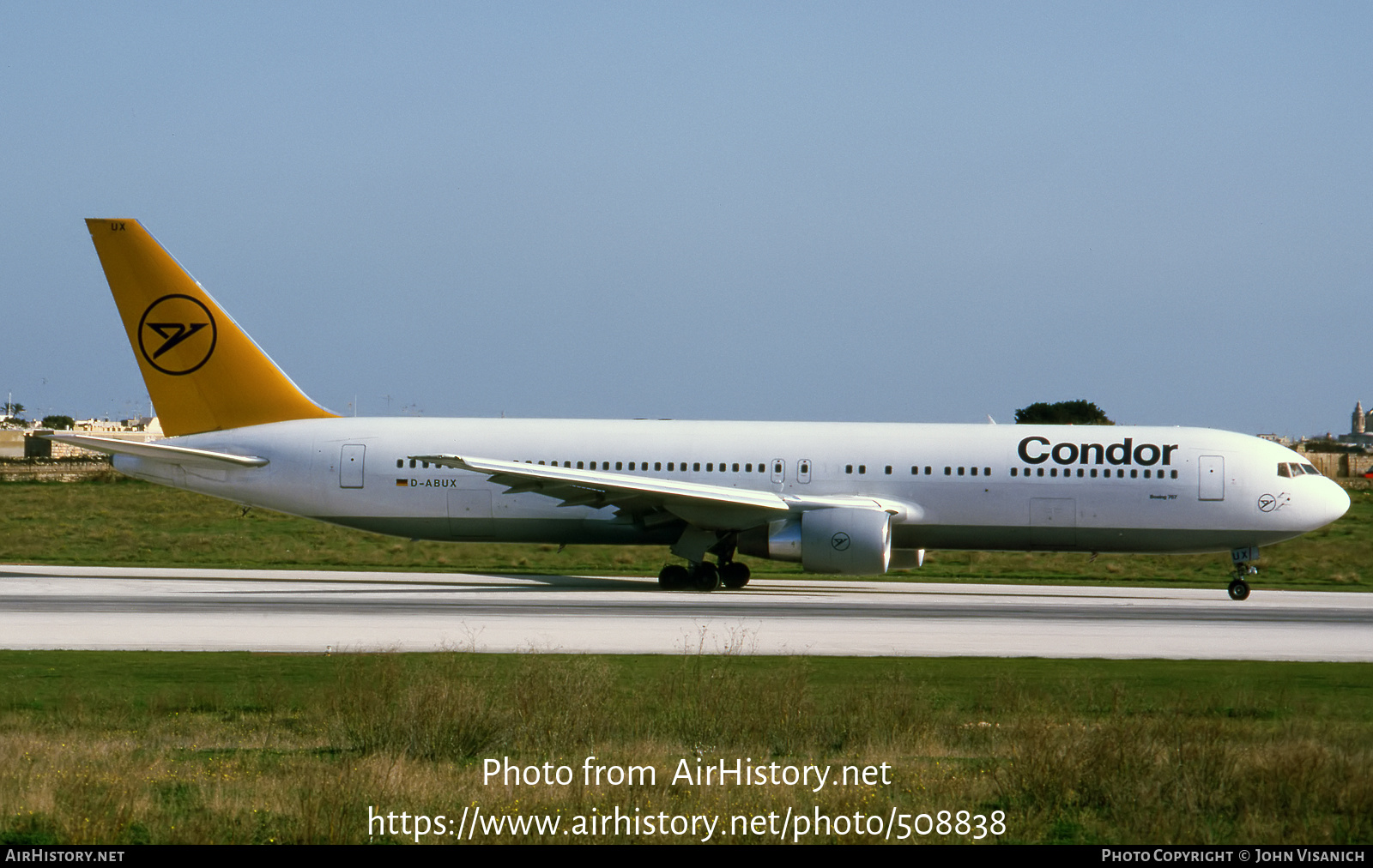 Aircraft Photo of D-ABUX | Boeing 767-330/ER | Condor Flugdienst | AirHistory.net #508838