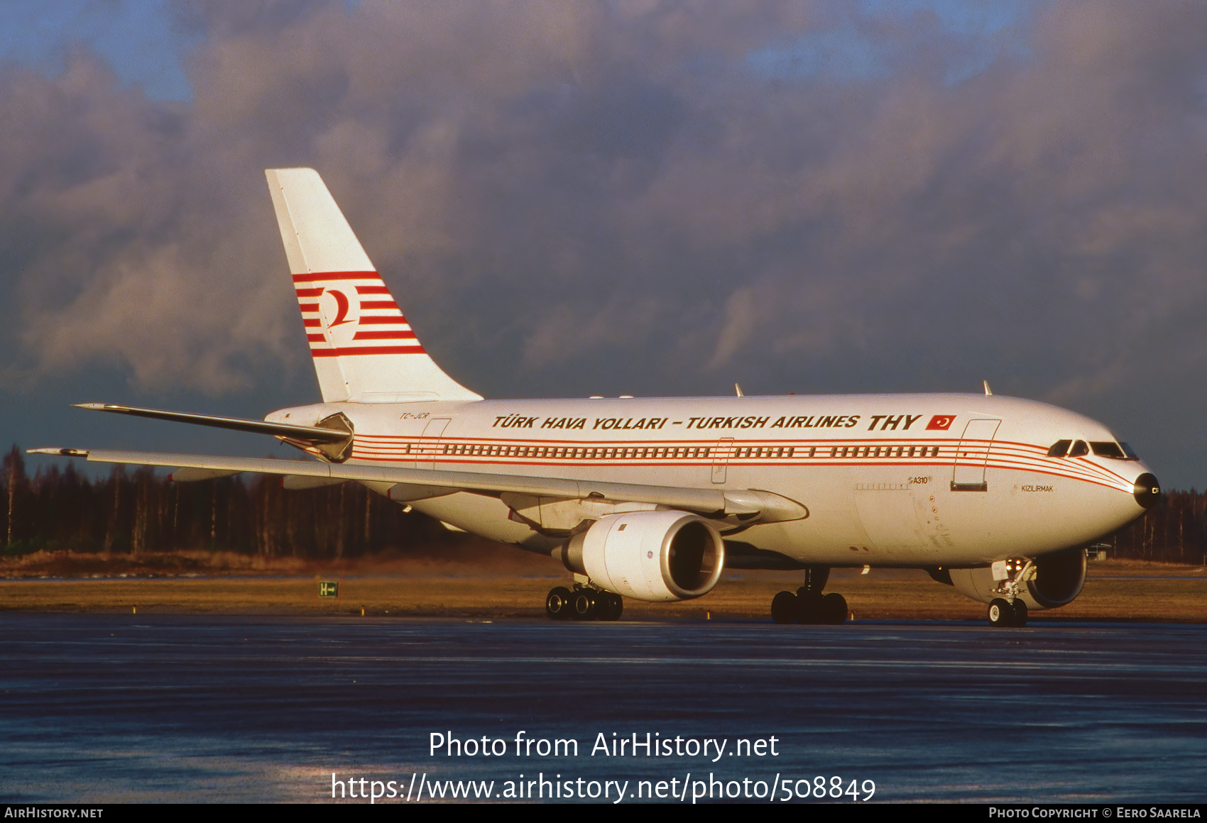 Aircraft Photo of TC-JCR | Airbus A310-203 | THY Türk Hava Yolları - Turkish Airlines | AirHistory.net #508849