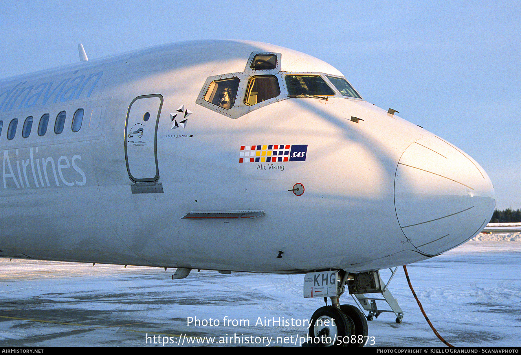 Aircraft Photo of OY-KHG | McDonnell Douglas MD-82 (DC-9-82) | Scandinavian Airlines - SAS | AirHistory.net #508873