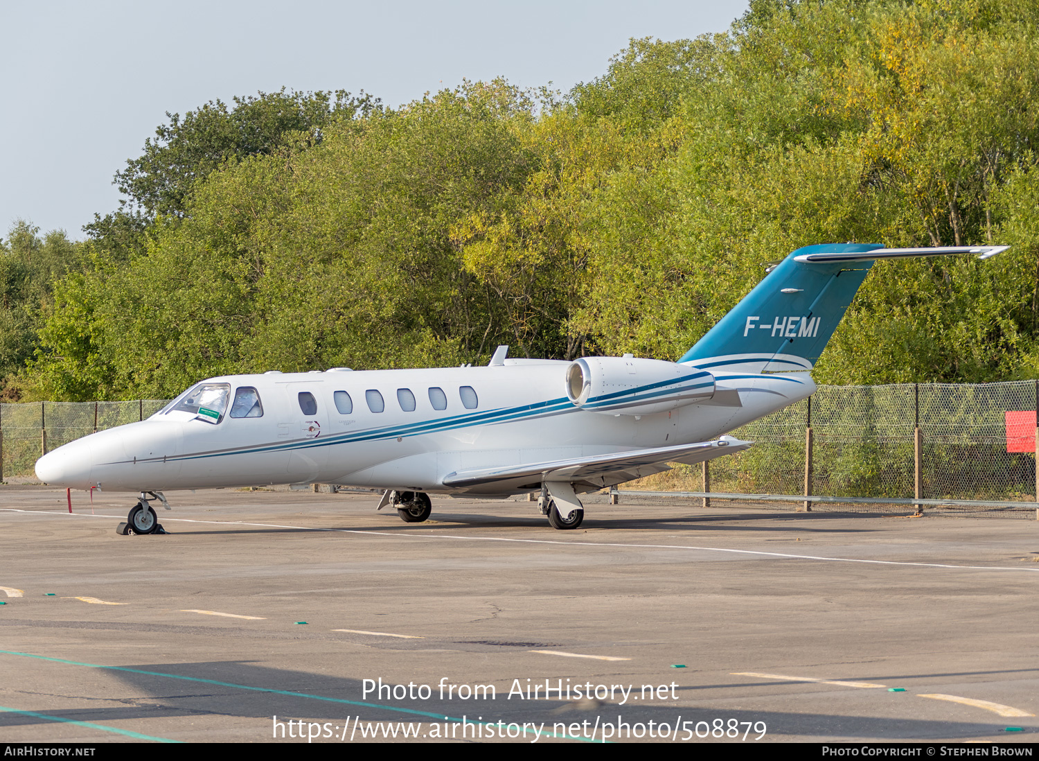 Aircraft Photo of F-HEMI | Cessna 525A CitationJet CJ2+ | AirHistory.net #508879