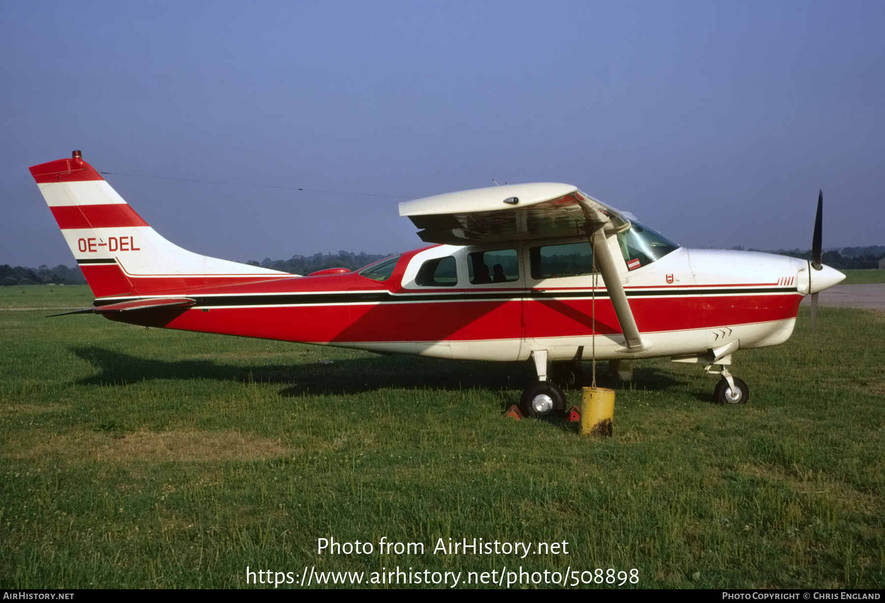 Aircraft Photo of OE-DEL | Cessna 210E Centurion | AirHistory.net #508898