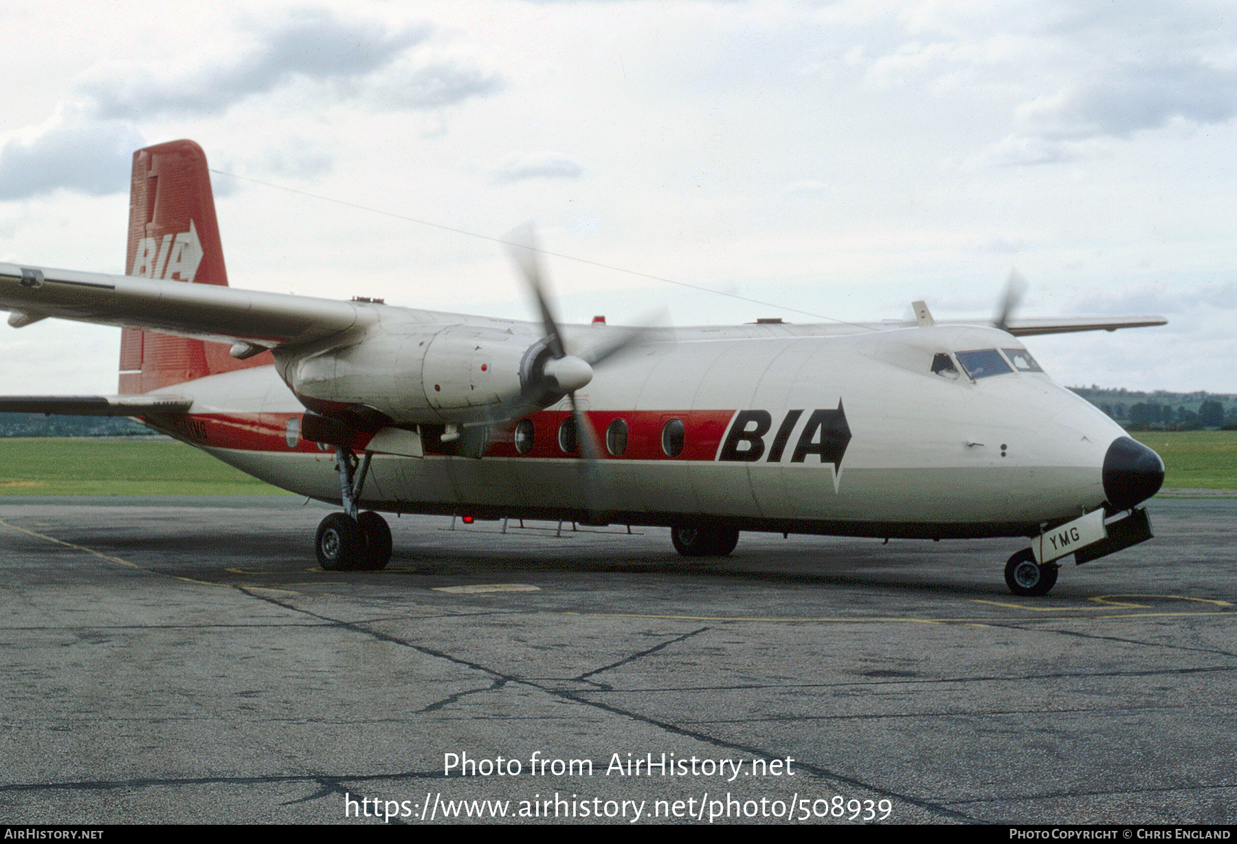 Aircraft Photo of G-AYMG | Handley Page HPR-7 Herald 213 | British Island Airways - BIA | AirHistory.net #508939