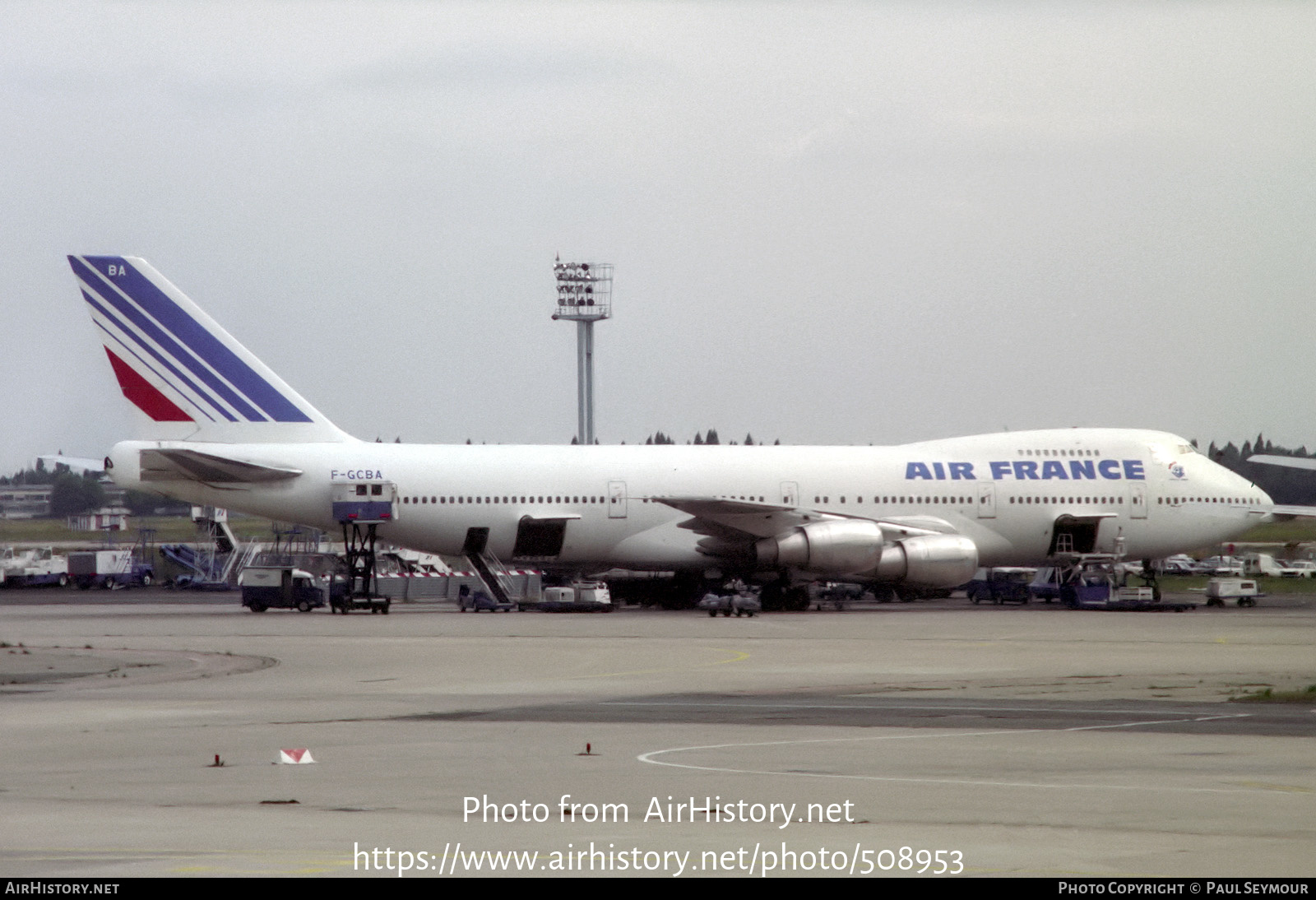 Aircraft Photo of F-GCBA | Boeing 747-228B | Air France | AirHistory.net #508953