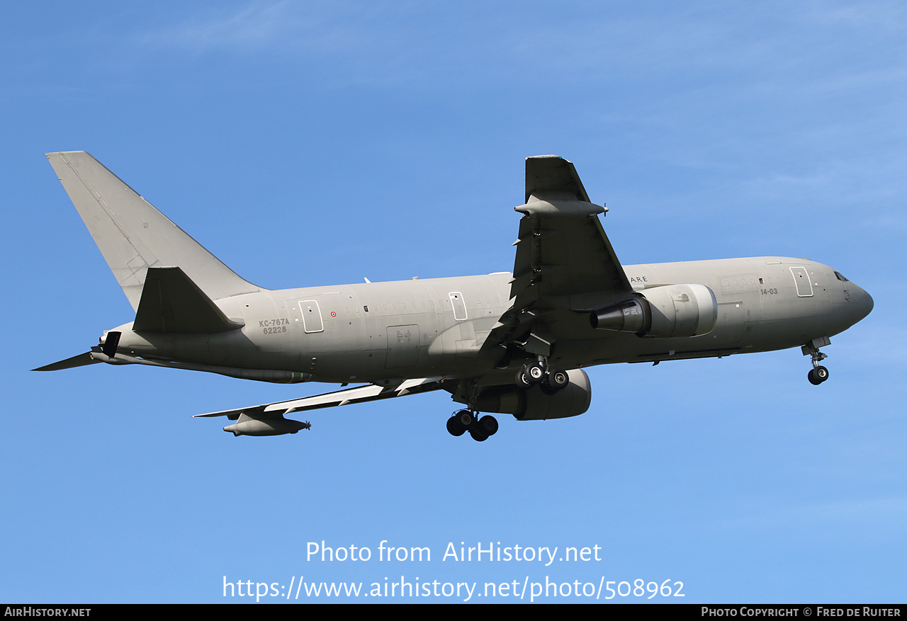 Aircraft Photo of MM62228 | Boeing KC-767A (767-2EY/ER) | Italy - Air Force | AirHistory.net #508962