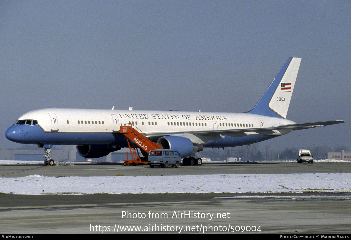 Aircraft Photo of 99-0003 / 90003 | Boeing C-32A (757-200) | USA - Air Force | AirHistory.net #509004