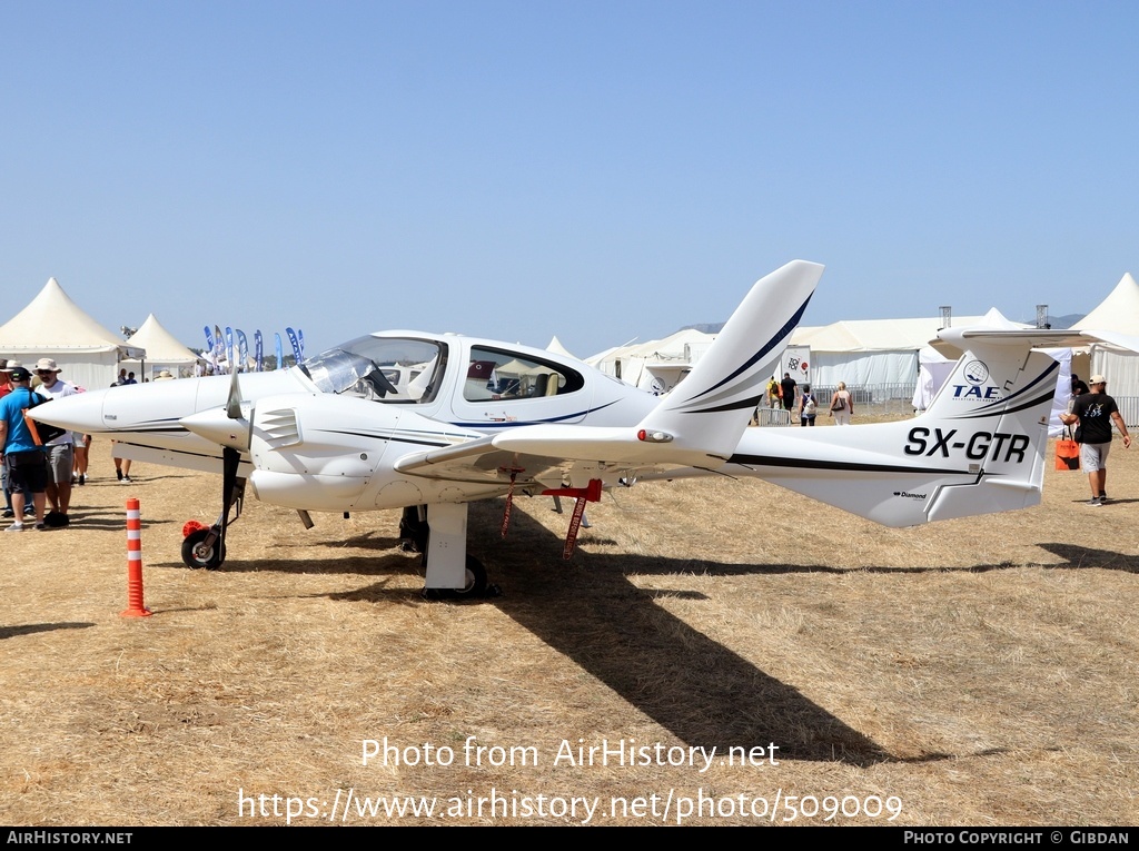 Aircraft Photo of SX-GTR | Diamond DA42 Twin Star | TAE Aviation Academy | AirHistory.net #509009