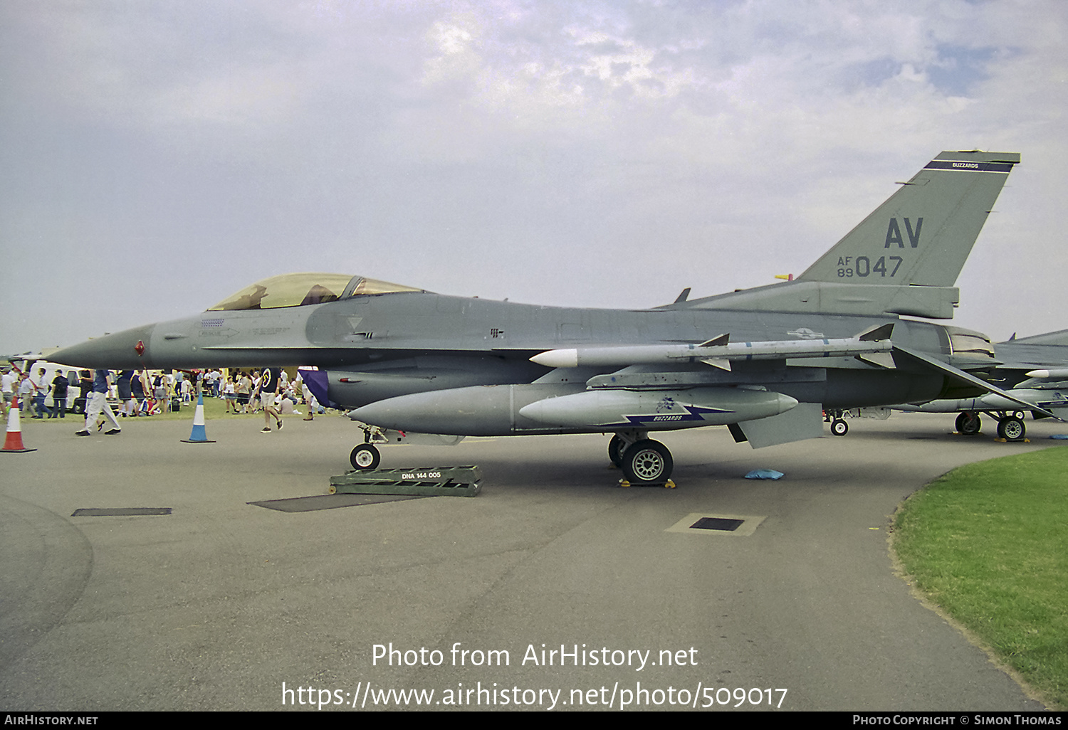 Aircraft Photo of 89-2047 / AF89-047 | General Dynamics F-16CM Fighting Falcon | USA - Air Force | AirHistory.net #509017