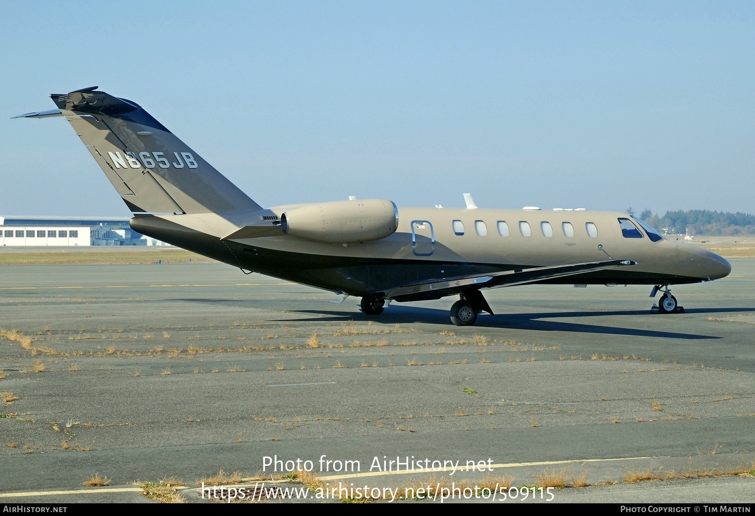 Aircraft Photo of N865JB | Cessna 525B CitationJet CJ3 | AirHistory.net #509115