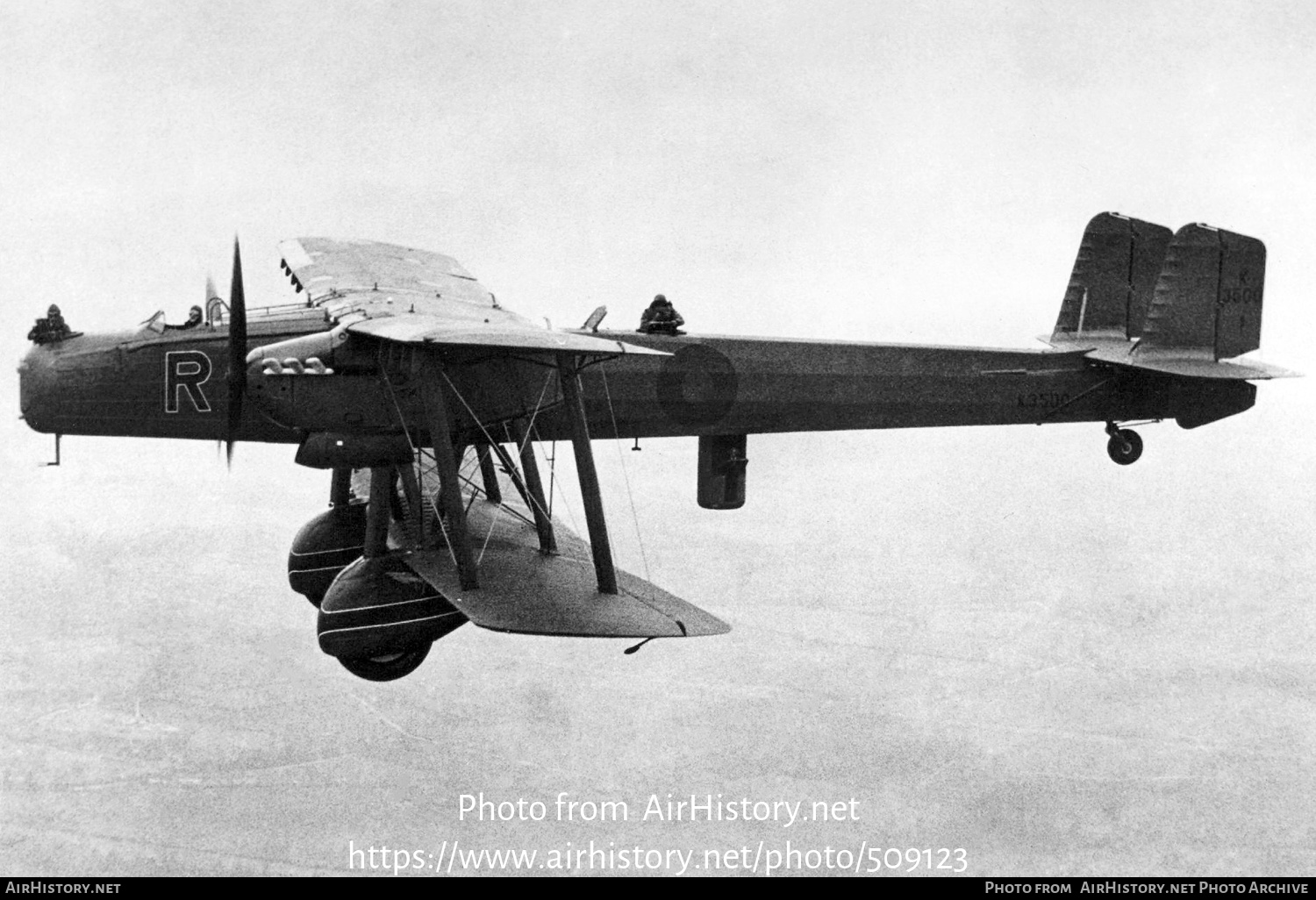 Aircraft Photo of K3500 | Handley Page HP-50 Heyford I | UK - Air Force | AirHistory.net #509123