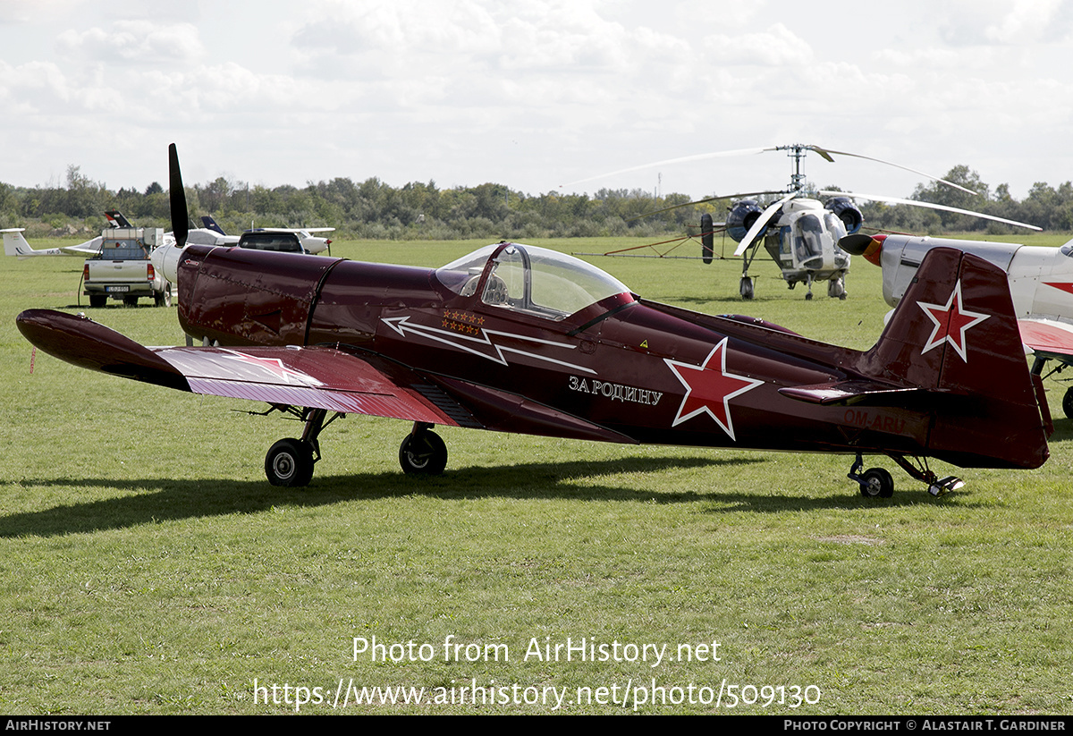 Aircraft Photo of OM-ARU | Zlin Z-526AFS-V Akrobat Special | Soviet Union - Air Force | AirHistory.net #509130