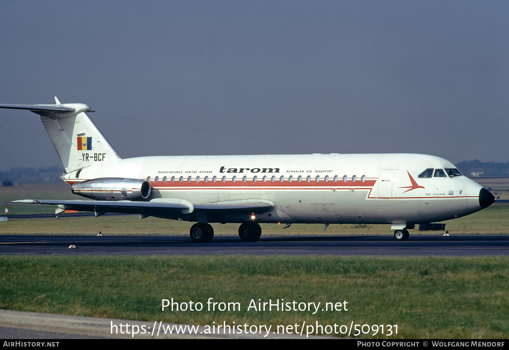 Aircraft Photo of YR-BCF | BAC 111-424EU One-Eleven | TAROM - Transporturile Aeriene Române | AirHistory.net #509131