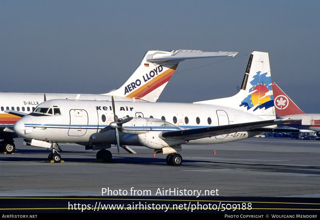 Aircraft Photo of F-GFYM | Hawker Siddeley HS-748 Srs2A/264 | Kel Air | AirHistory.net #509188