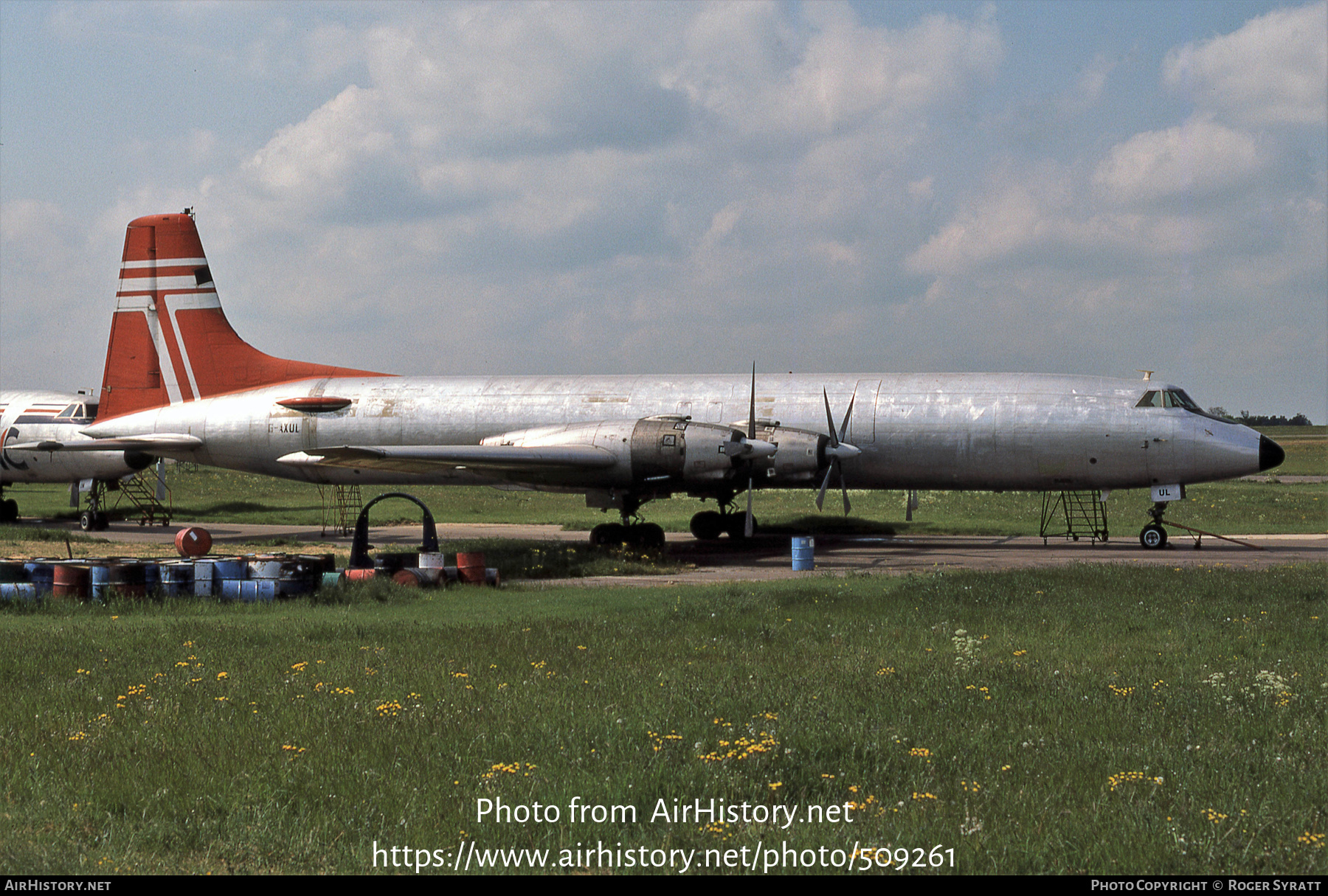 Aircraft Photo of G-AXUL | Canadair CL-44D4-2 | Transmeridian Air Cargo | AirHistory.net #509261