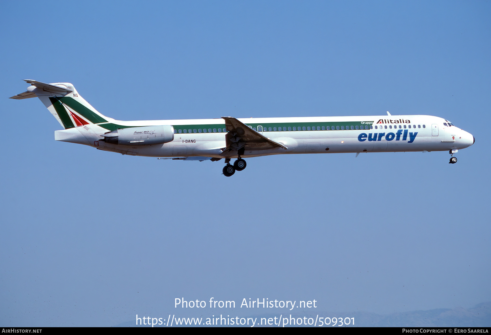 Aircraft Photo of I-DANG | McDonnell Douglas MD-82 (DC-9-82) | Eurofly | AirHistory.net #509301