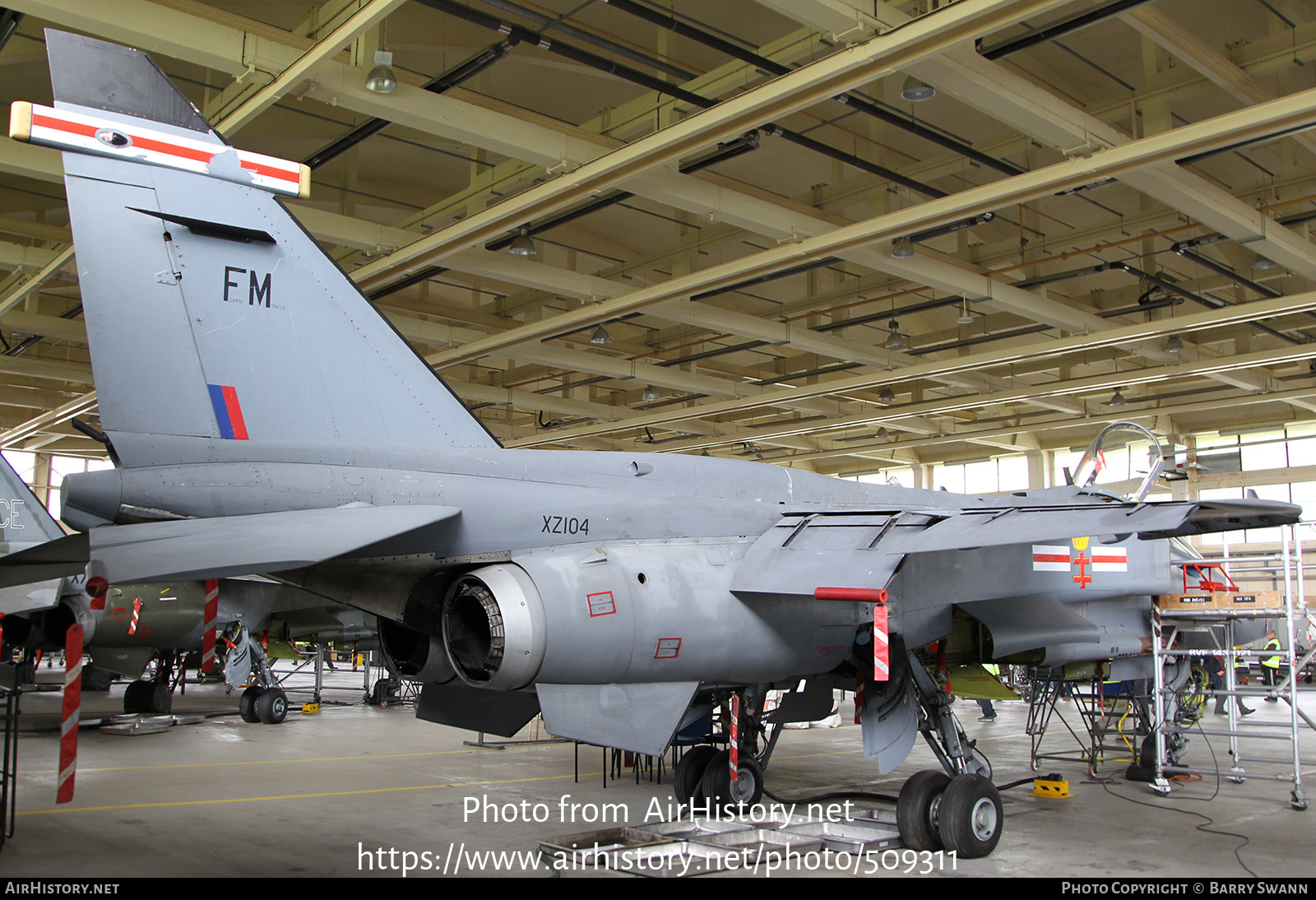 Aircraft Photo of XZ104 | Sepecat Jaguar GR3A | UK - Air Force | AirHistory.net #509311