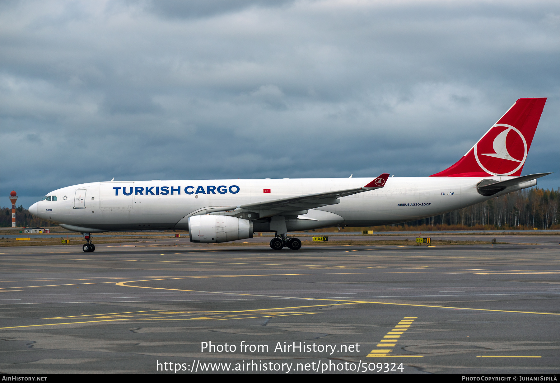 Aircraft Photo of TC-JOV | Airbus A330-243F | Turkish Airlines Cargo | AirHistory.net #509324