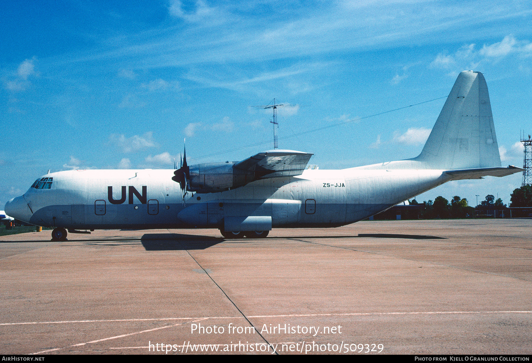 Aircraft Photo of ZS-JJA | Lockheed L-100-30 Hercules (382G) | United Nations | AirHistory.net #509329