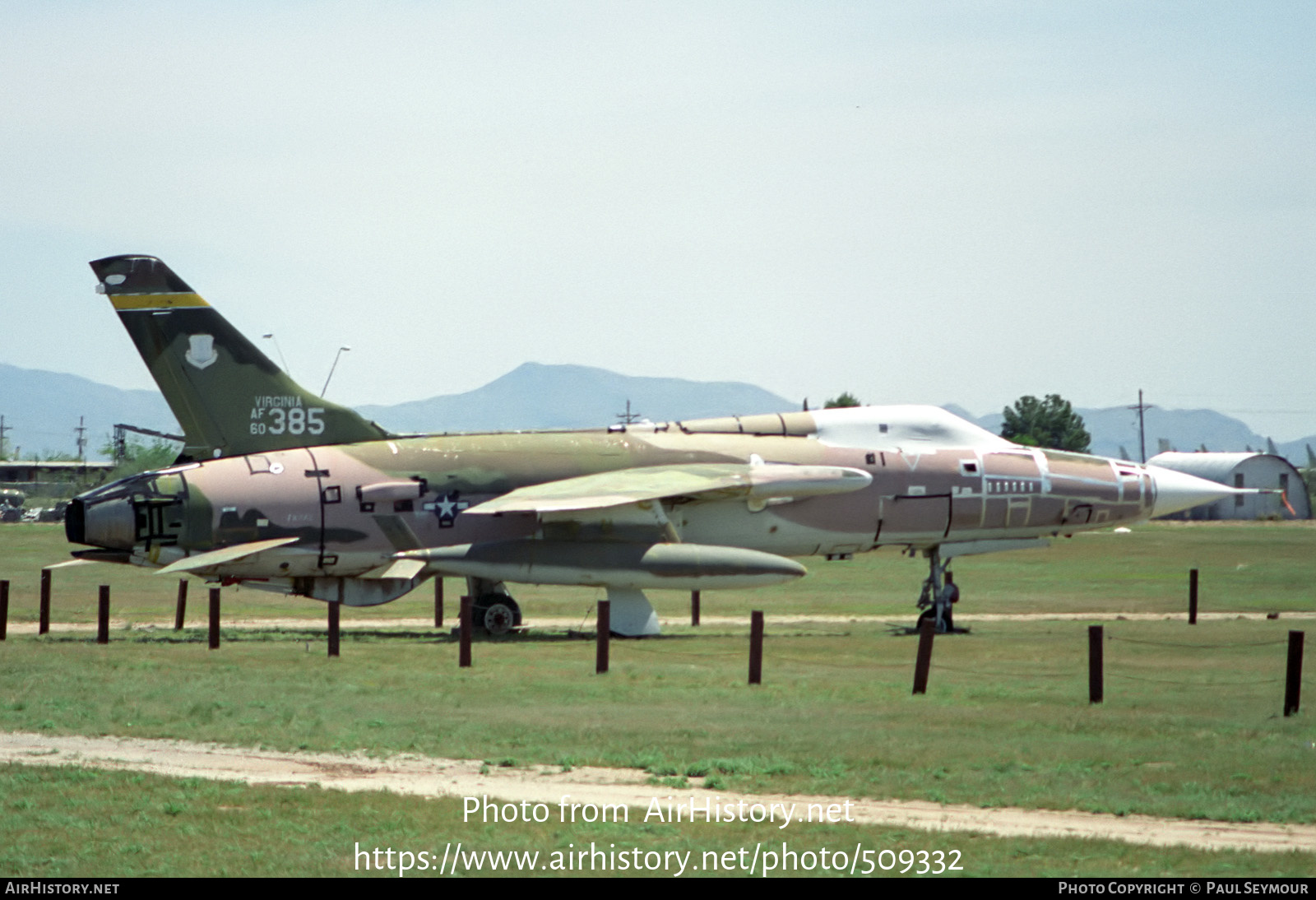 Aircraft Photo of 60-5385 / AF60-385 | Republic F-105D Thunderchief | USA - Air Force | AirHistory.net #509332